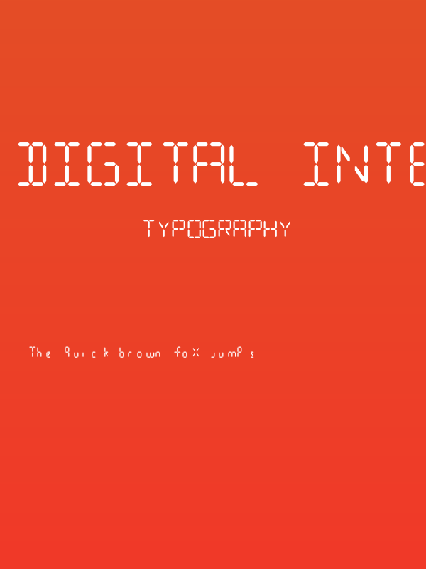 Digital Internet Light Poster