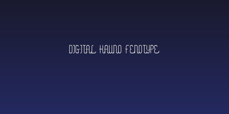 Digital Kauno fenotype Social Header