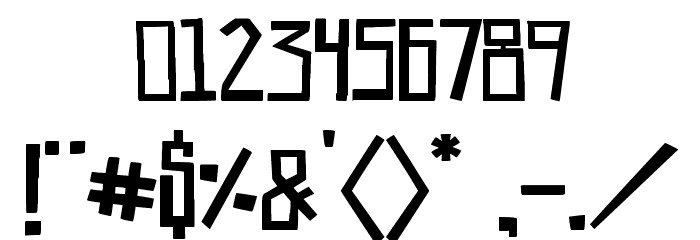 Digital Kid Font OTHER CHARS