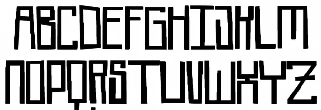 Digital Kid Шрифта ВЕРХНИЙ