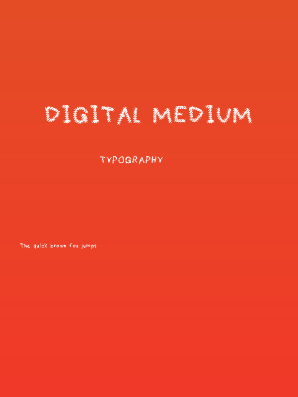 Digital Medium Poster