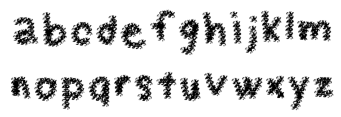 Digital Medium Font Litere mici