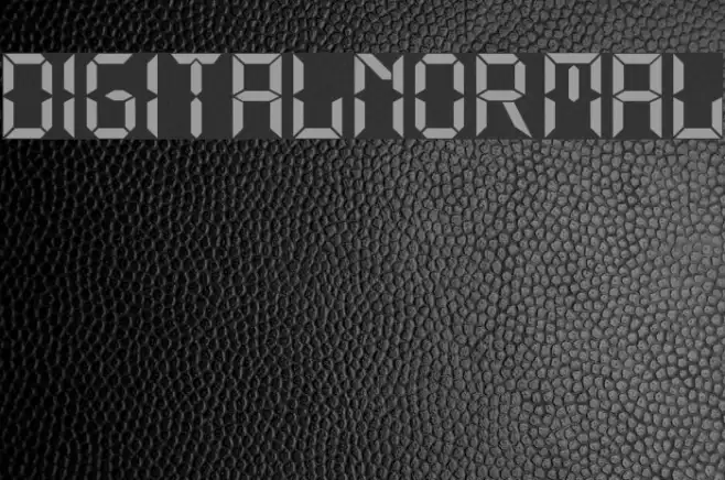 Digital Normal Example 2