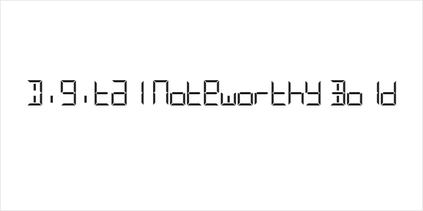 Digital Noteworthy Bold Logo