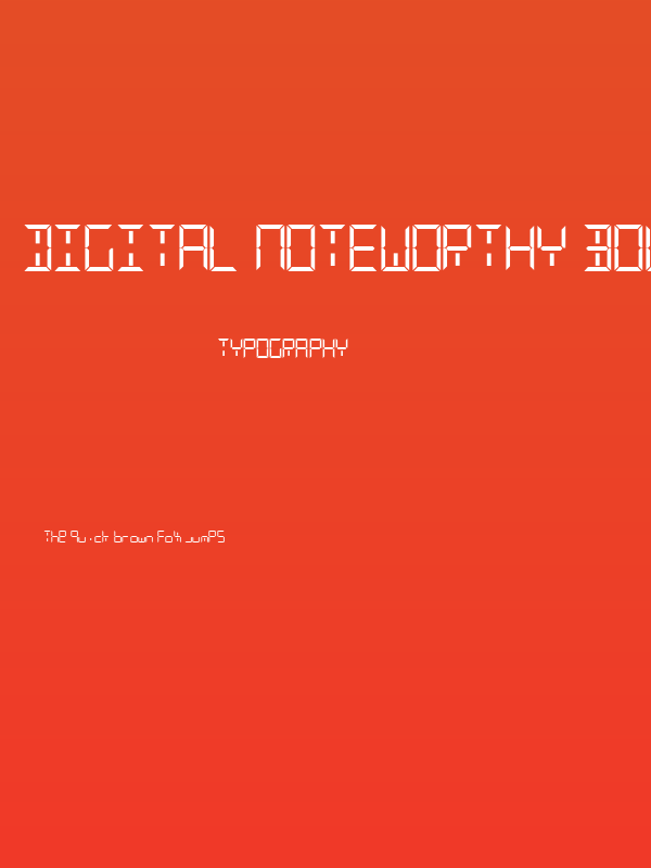 Digital Noteworthy Bold Poster