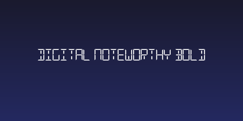 Digital Noteworthy Bold Social Header