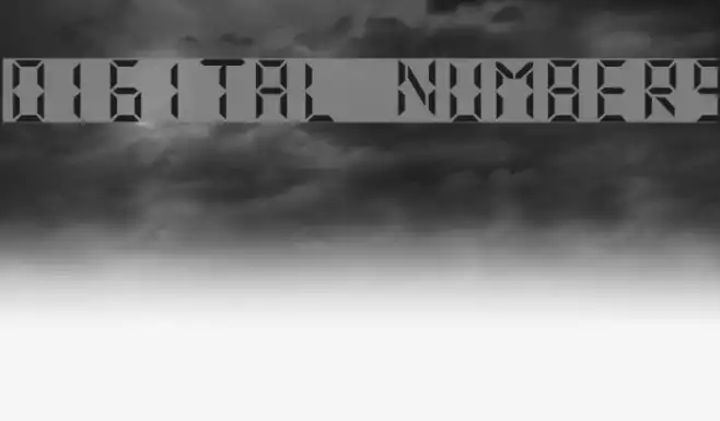 Digital Numbers Example 2