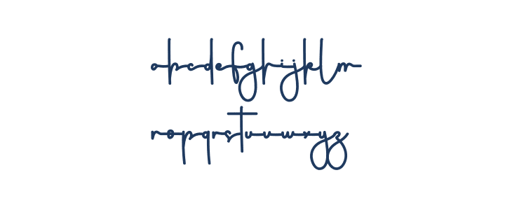 Digital Planers Lowercase