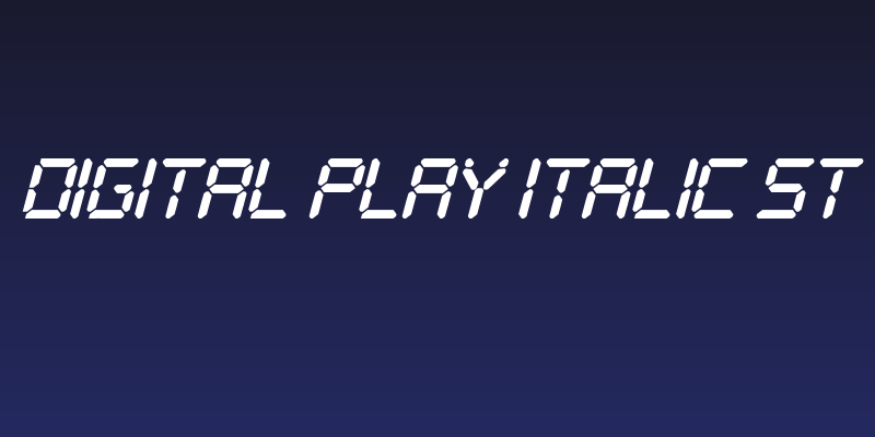 Digital Play Italic St Social Header