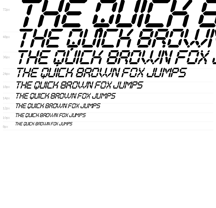 Digital Play Italic St Waterfall