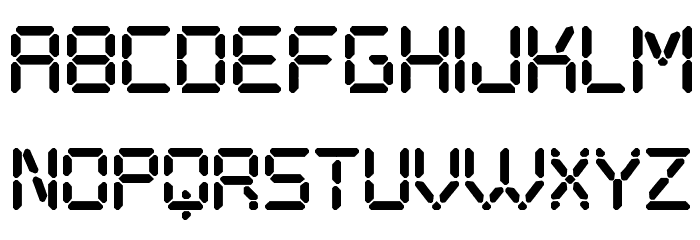 Digital Play St Font LOWERCASE
