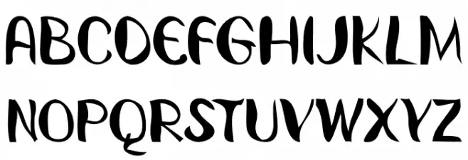 Digital Preasure Font LOWERCASE