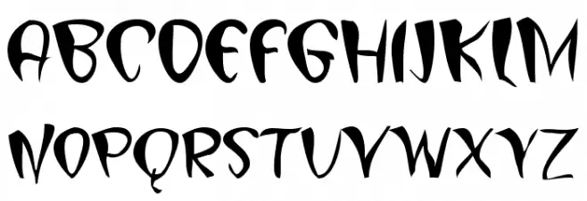 Digital Preasure 字体 大写