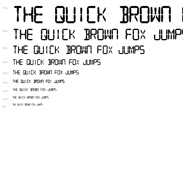 Digital Readout Thick Upright Waterfall