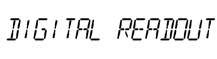 alarm clock Font - free fonts