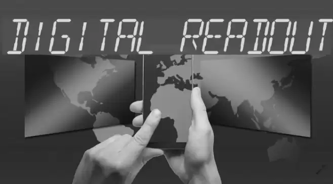 Digital Readout Шрифта examples