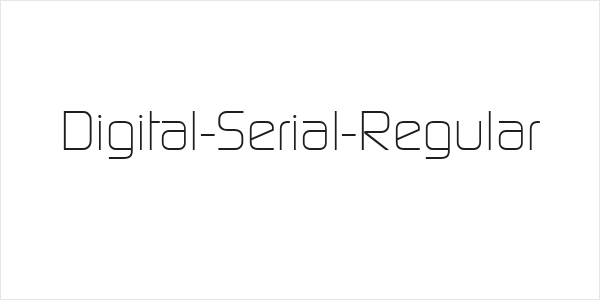 Digital-Serial-Regular Logo