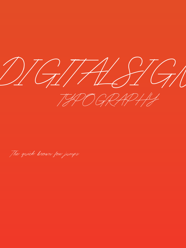 Digital Signature Poster