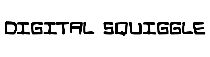 Digital Squiggle لخطوط تنزيل