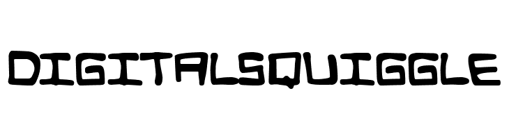 Digital Squiggle  baixar fontes gratis