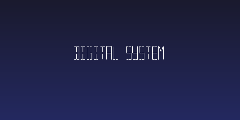 Digital System Social Header