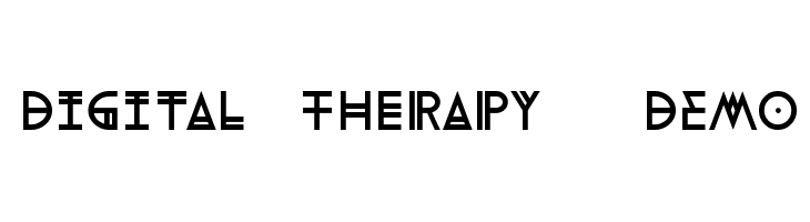 Digital Therapy - DEMO  لخطوط تنزيل