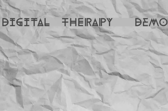 Digital Therapy - DEMO Example 1