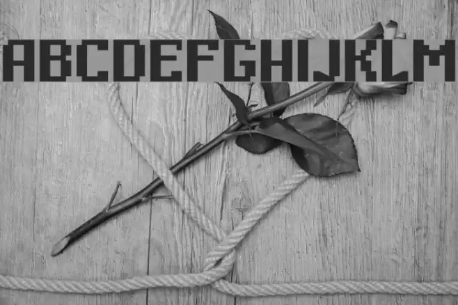 Digital Thin Font examples