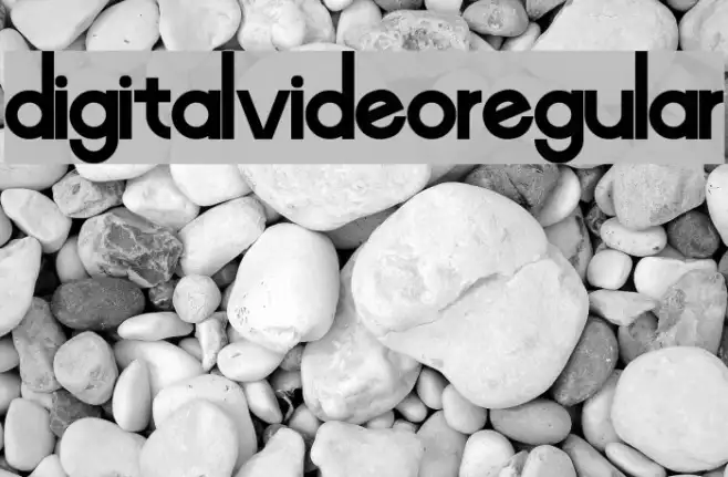 Digital-Video-Regular Example 1