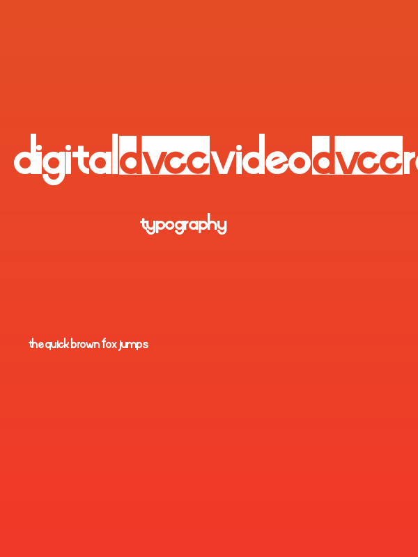 Digital-Video-Regular Poster