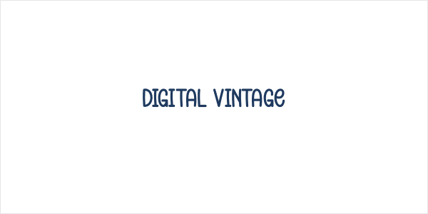 Digital Vintage Logo
