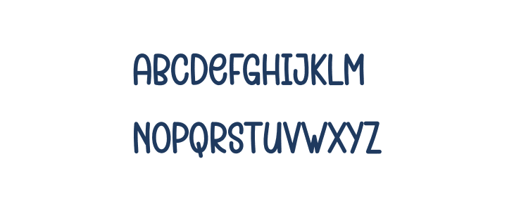 Digital Vintage Lowercase