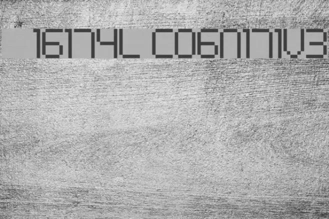 Digital cognitive Font examples