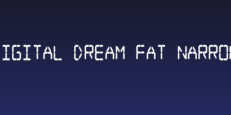 Digital dream Fat Narrow Social Header