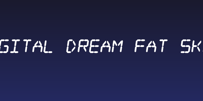 Digital dream Fat Skew Social Header