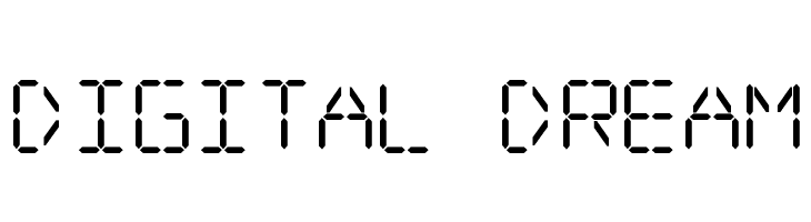 Digital dream Font
