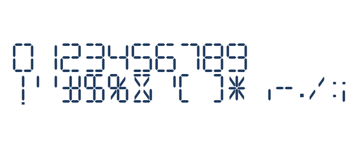 Digital iPhone Bold Italic Other Characters