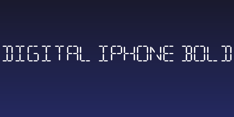 Digital iPhone Bold Social Header