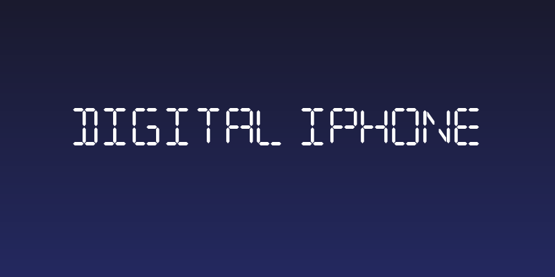 Digital iPhone Social Header