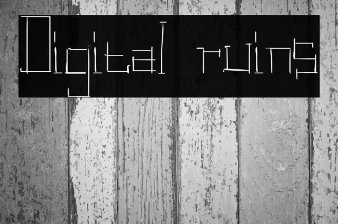 Digital ruins Example 3