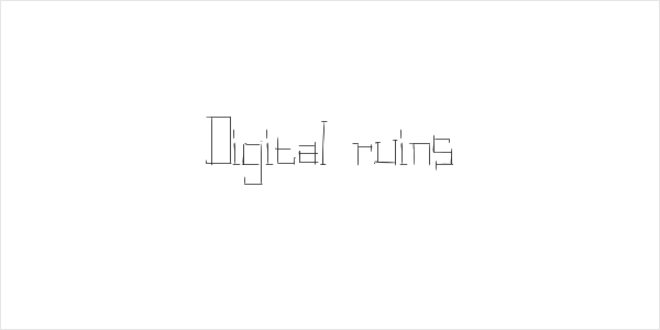Digital ruins Logo