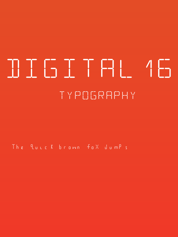 Digital16 Poster