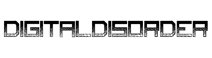 DigitalDisorder  Frei Schriftart Herunterladen