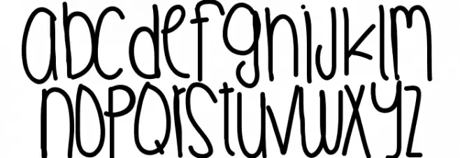 DigitalLove Schriftart Groß