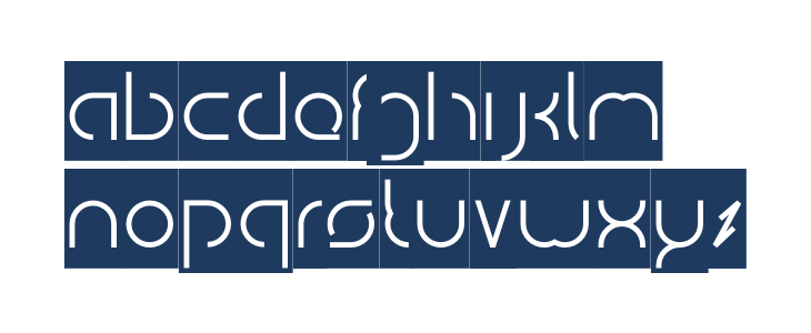 DigitalMan_Inverse Lowercase