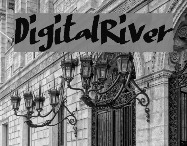 DigitalRiver Font examples