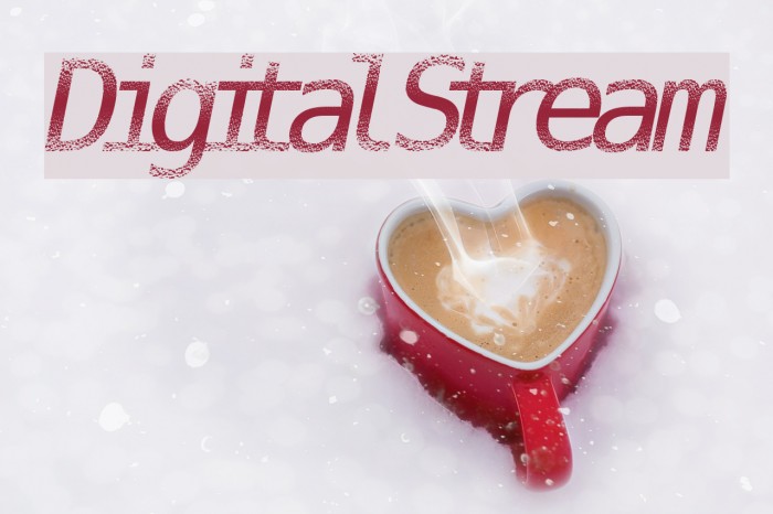 DigitalStream Font examples