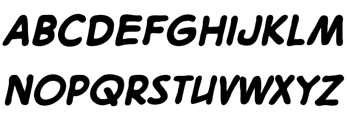 DigitalStrip 2.0 BB Bold Font LOWERCASE