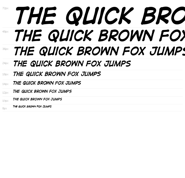 DigitalStrip BB Bold Italic Waterfall