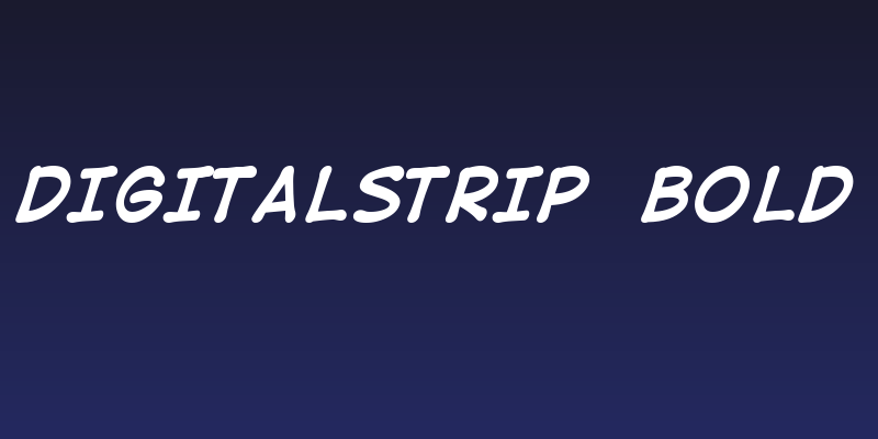 DigitalStrip  Bold Social Header